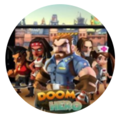 Doom Hero Game Logo