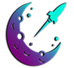 Logo Moon Rocket Coin